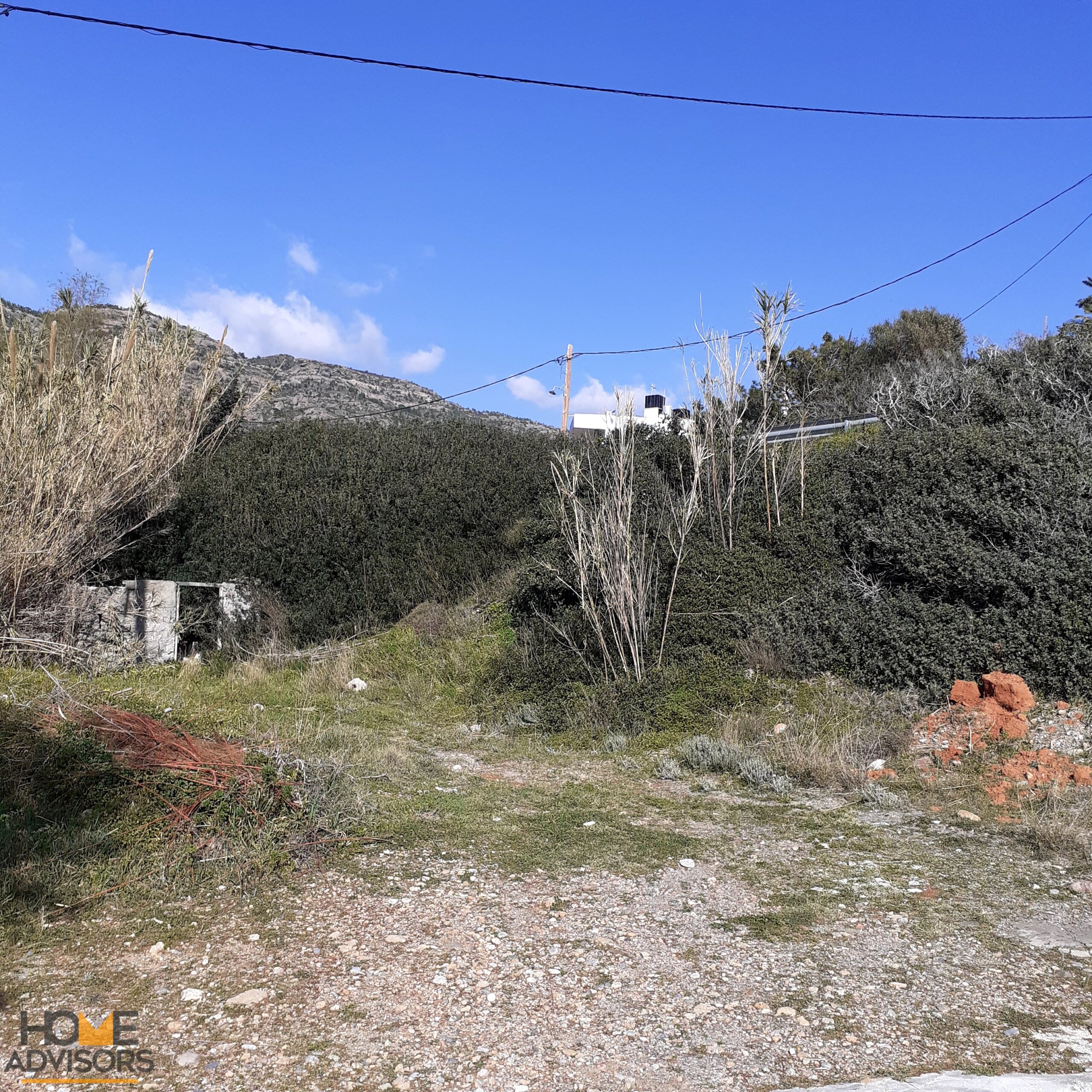 Seaside plot 800sqm in Crete