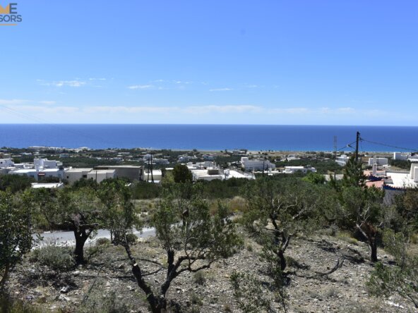 Seaview plot in Koutrsounari of Crete