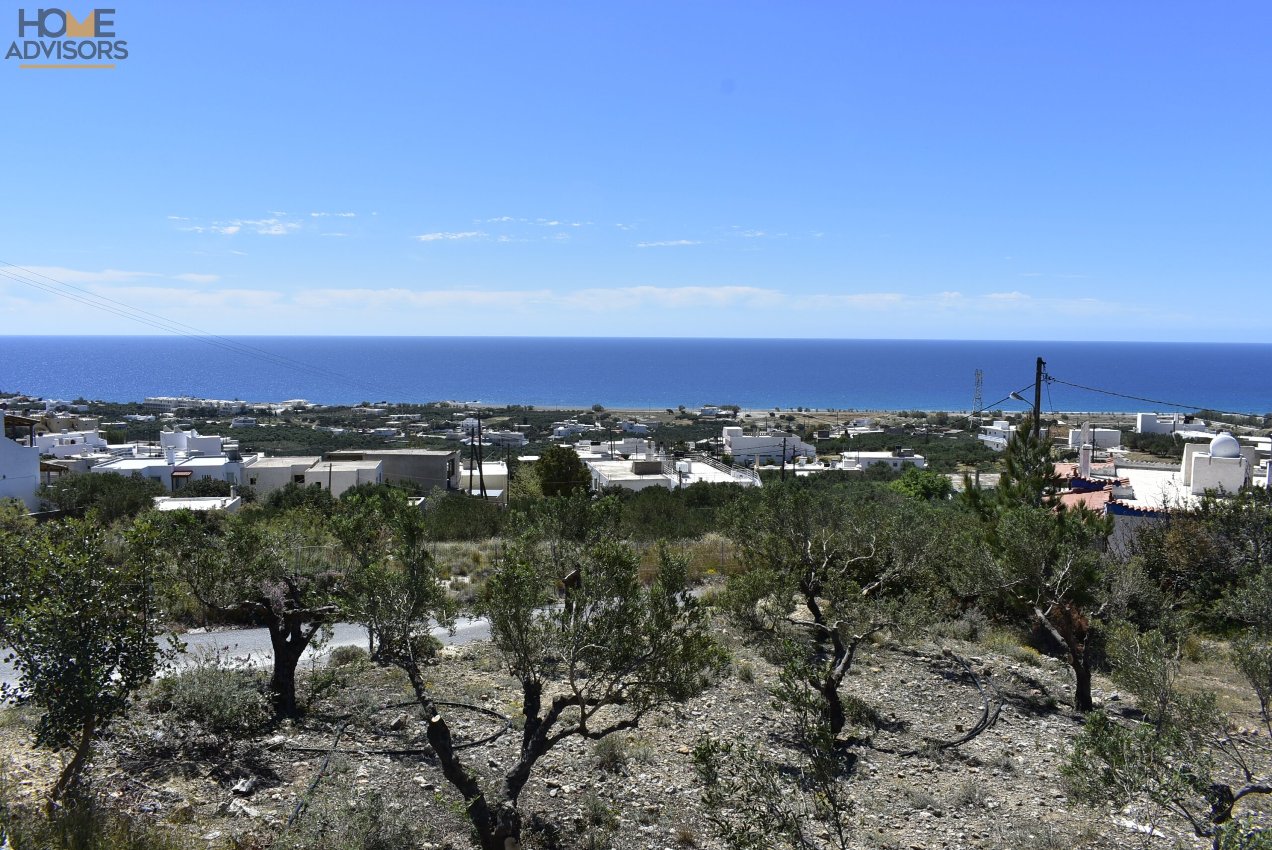 Seaview plot in Koutrsounari of Crete