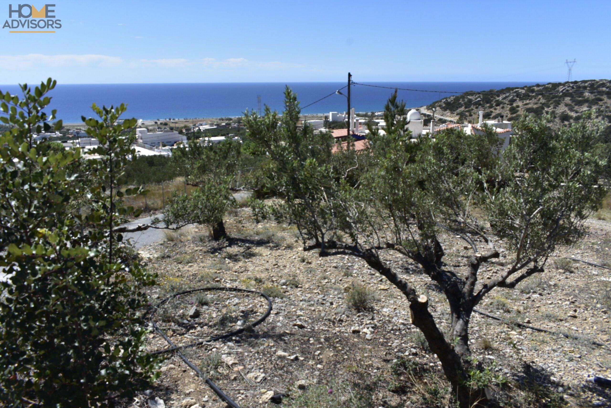 Seaview plot in Koutrsounari of Crete