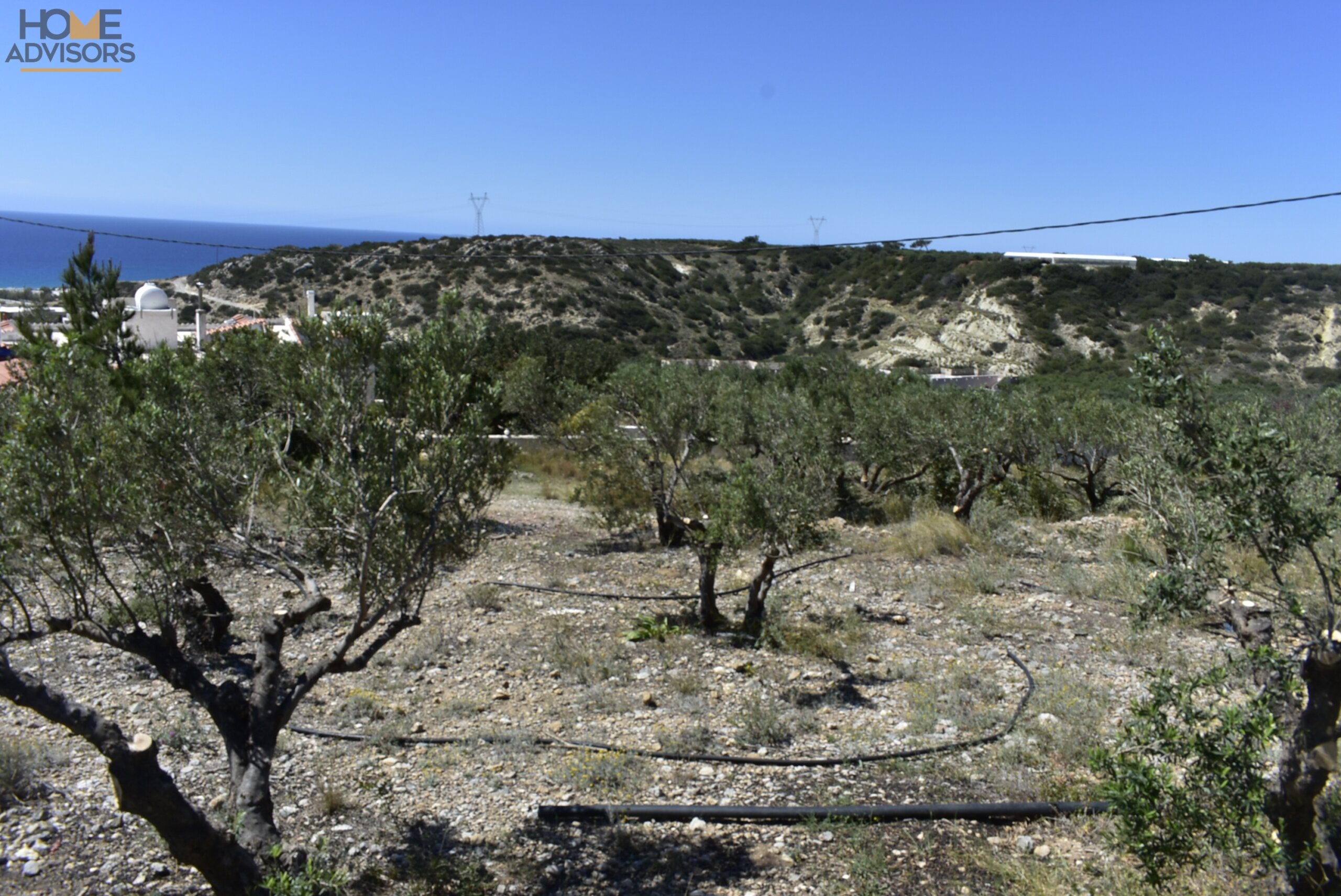 Seaview plot in Koutrsounari of Crete