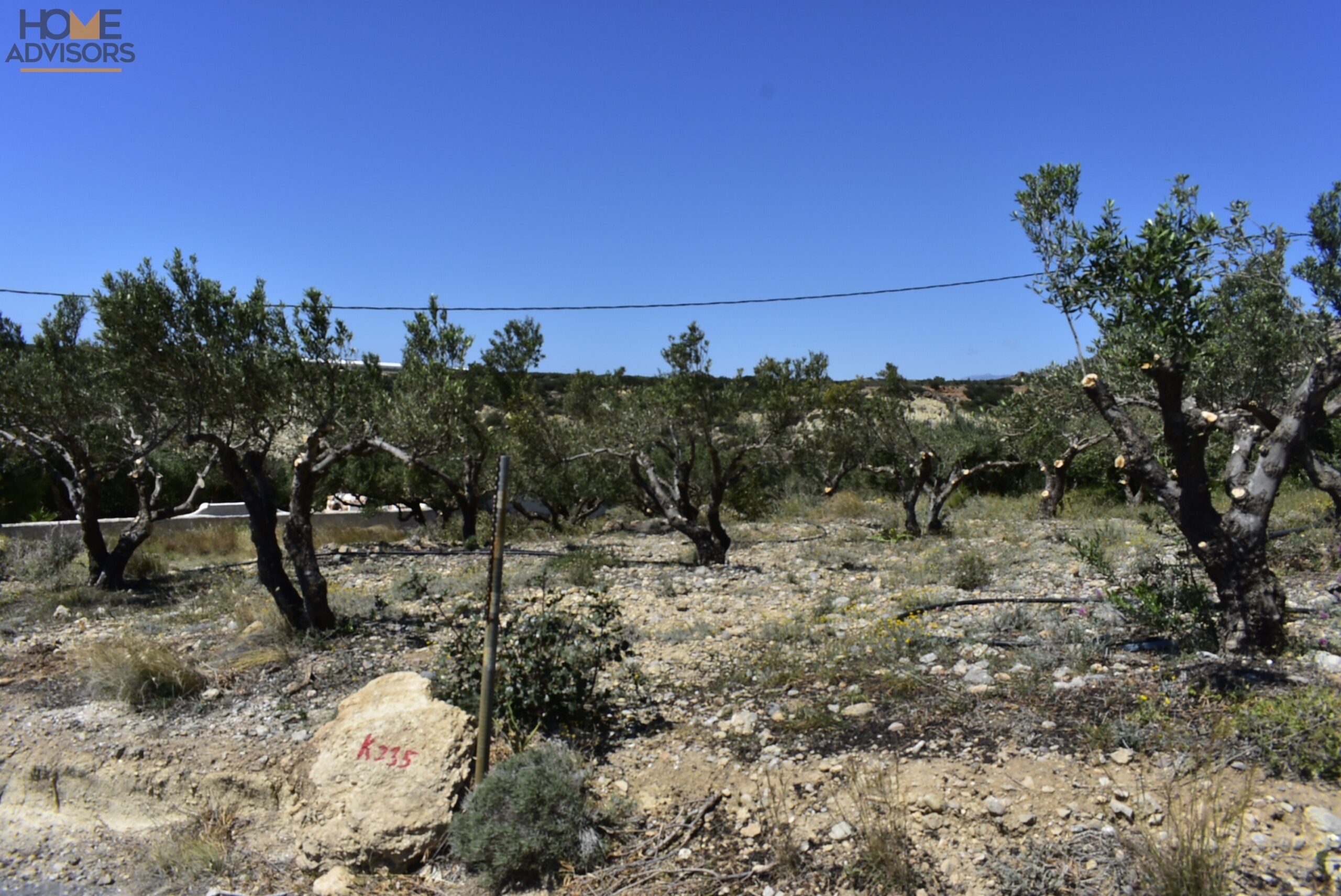 Seaview plot in Koutrsounari of Crete