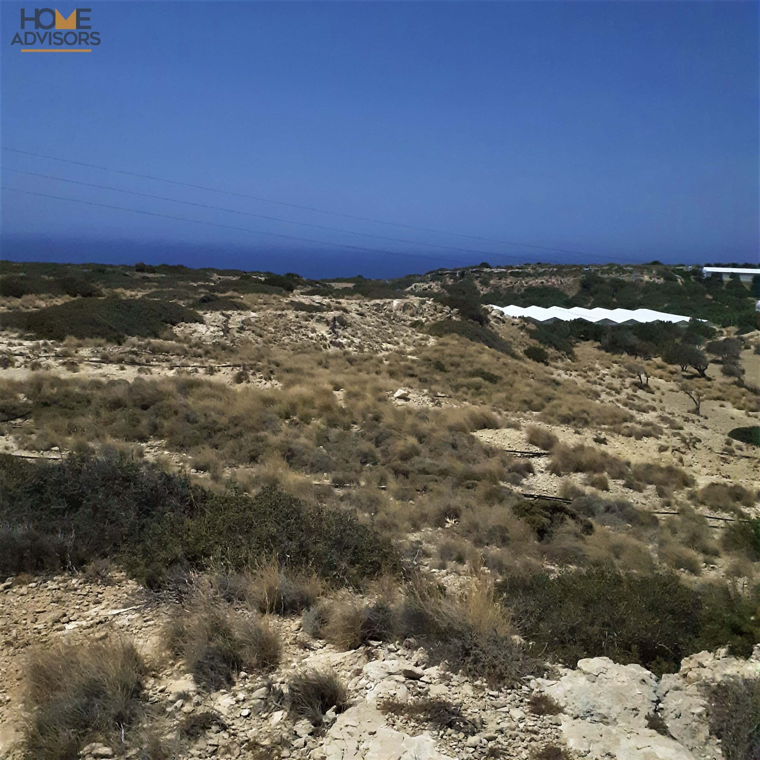 Seaview investment plot outside Ierapera in Crete