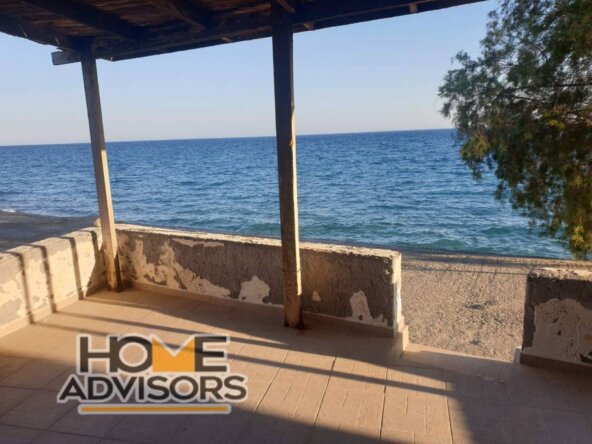 Seaview, 75 sqm House in a 500 sqm plot in the area of Faflagkos - venanda view