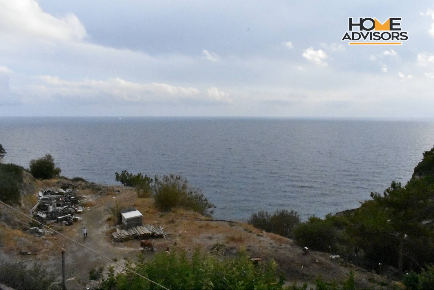 4000 sqm, seaview, plot in Mavros Kolimbos