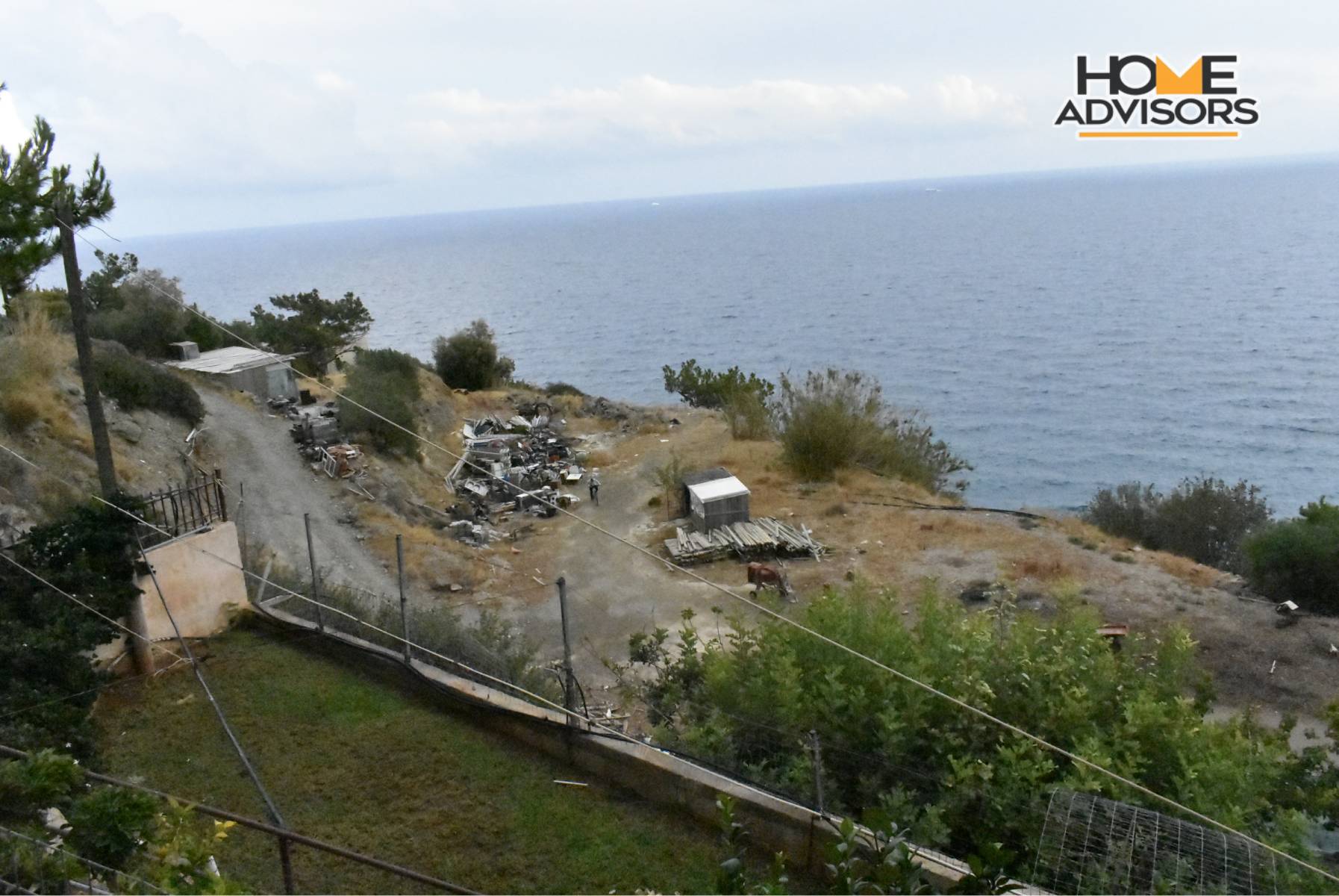 4000 sqm, seaview, plot in Mavros Kolimbos