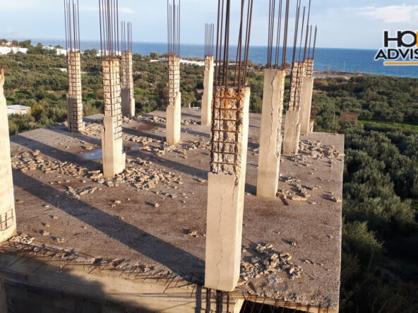 300 sqm building in a 4000 sqm plot in Koutsounari