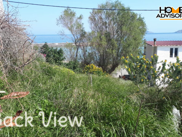 120 sqm old, stonebuilt, seaview, house in Pahia Ammos