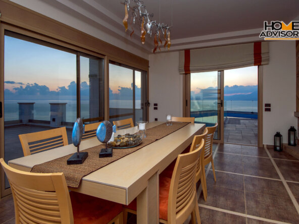 Two storey villa with amazing view in Ammoudara