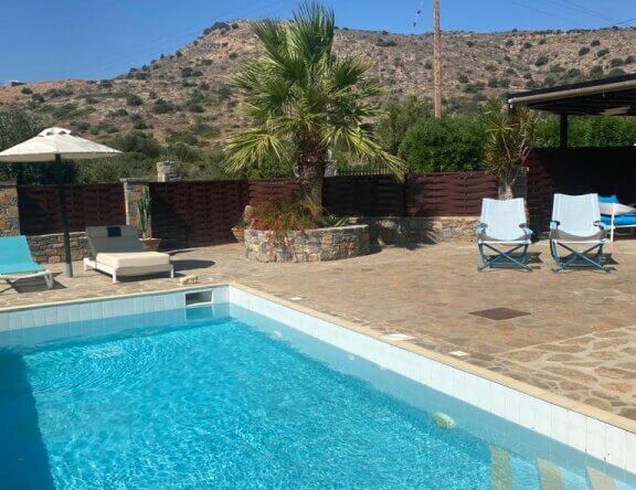 Two storey seaview villa in the seaside reosrt of Elounda