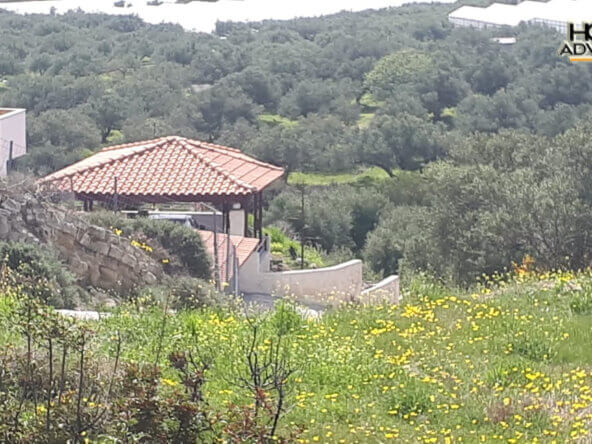 4000 sqm Plot with panoramic view outside the city of Ierapetra