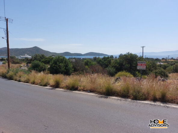 2 seaview plots, 8500 sqm in total, near the village of Plaka, Elounda