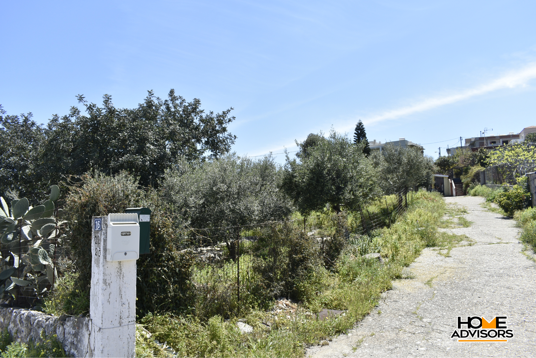 1500 sqm, seaview, Plot in the suburbs of Rethymno