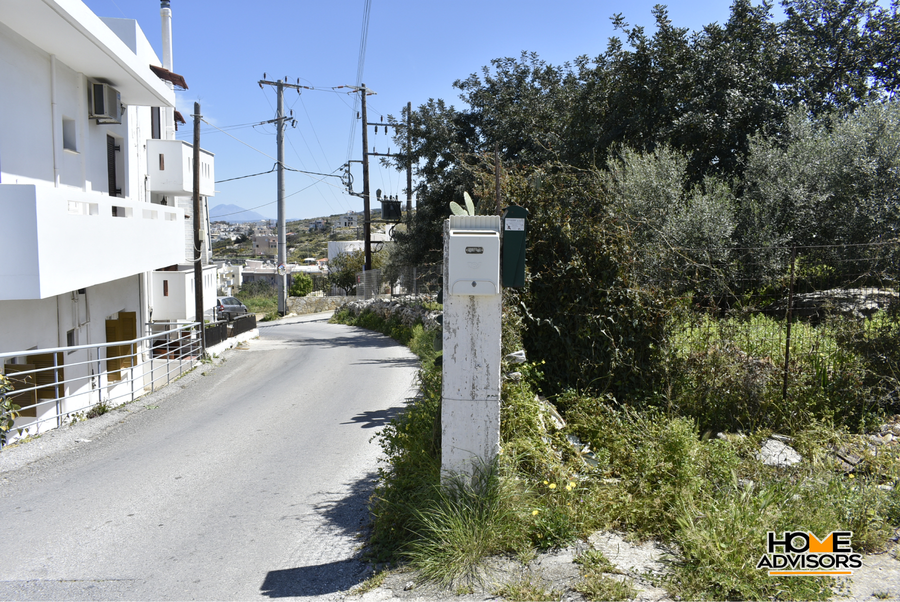 1500 sqm, seaview, Plot in the suburbs of Rethymno