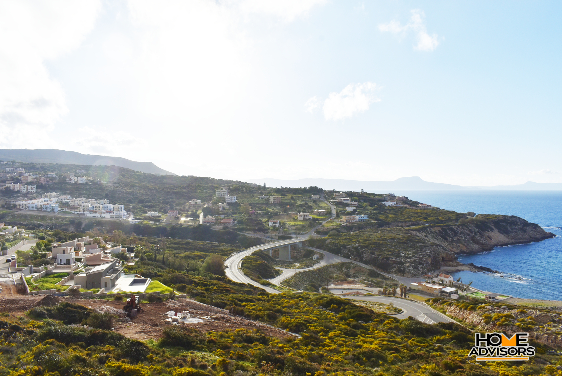 13000 sqm plot with panoramic view in Gerani, Rethymno