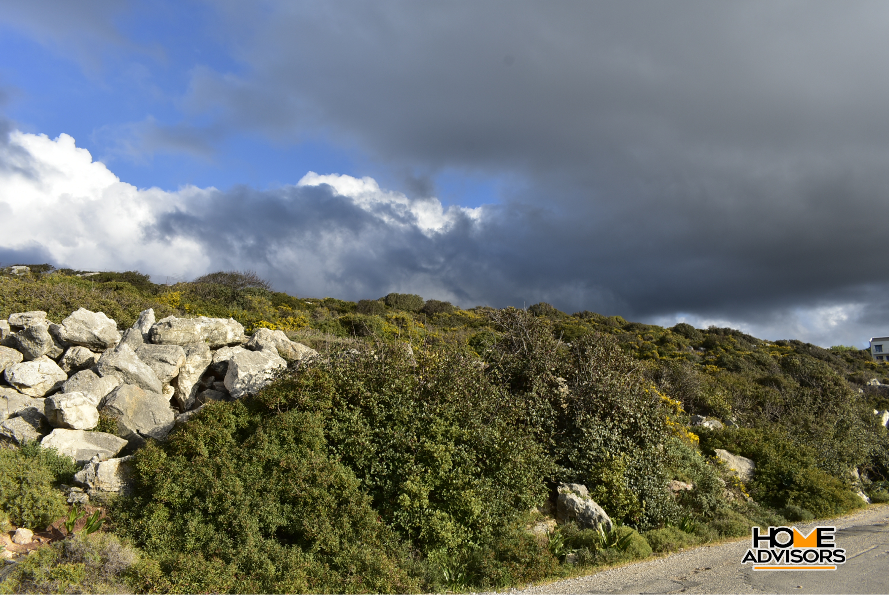 13000 sqm plot with panoramic view in Gerani, Rethymno