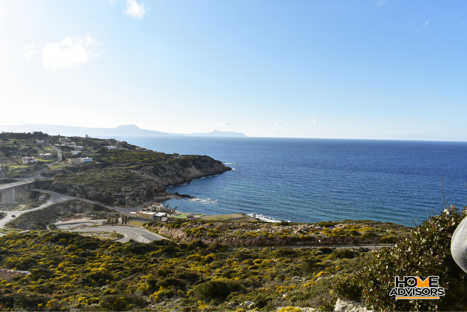 13000 sqm plot with panoramic view in Gerani, Rethymno