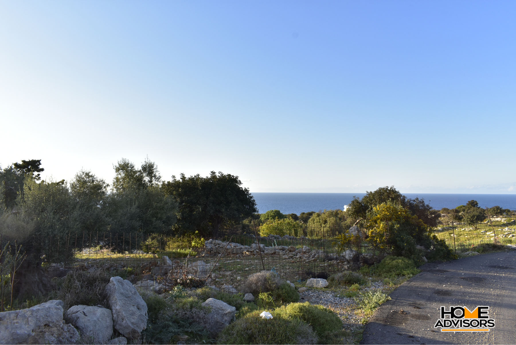 6500 sqm, seaview, plot in the village of Gerani, Rethymno