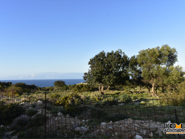 5700 sqm plot with panoramic view in the village of Gerani, Rethymno