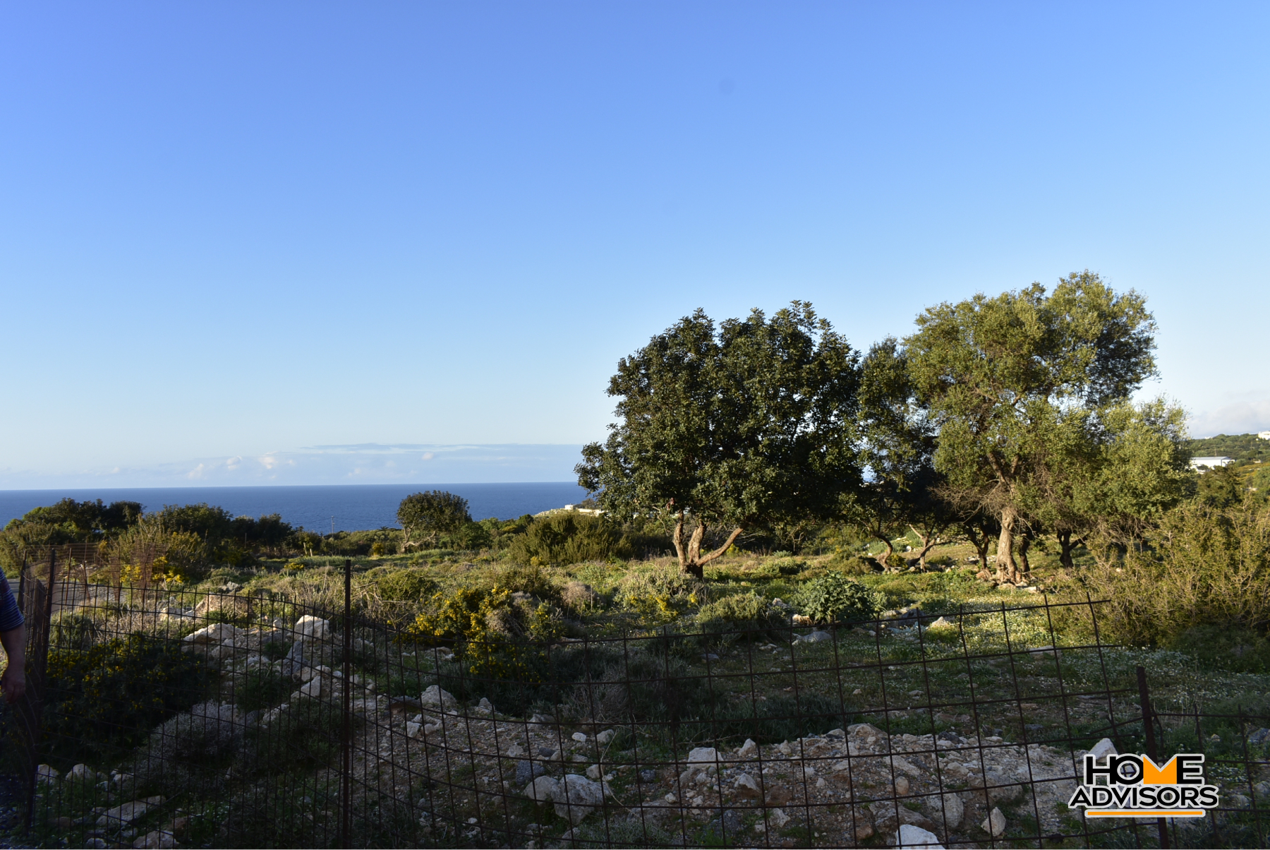 5700 sqm plot with panoramic view in the village of Gerani, Rethymno