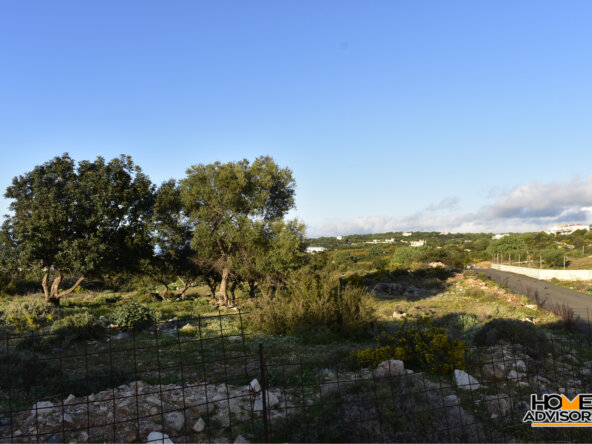 5700 sqm plot with panoramic view in the village of Gerani, Rethymno