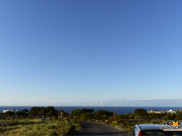 5700 sqm plot with panoramic view in the village of Gerani, Rethymno