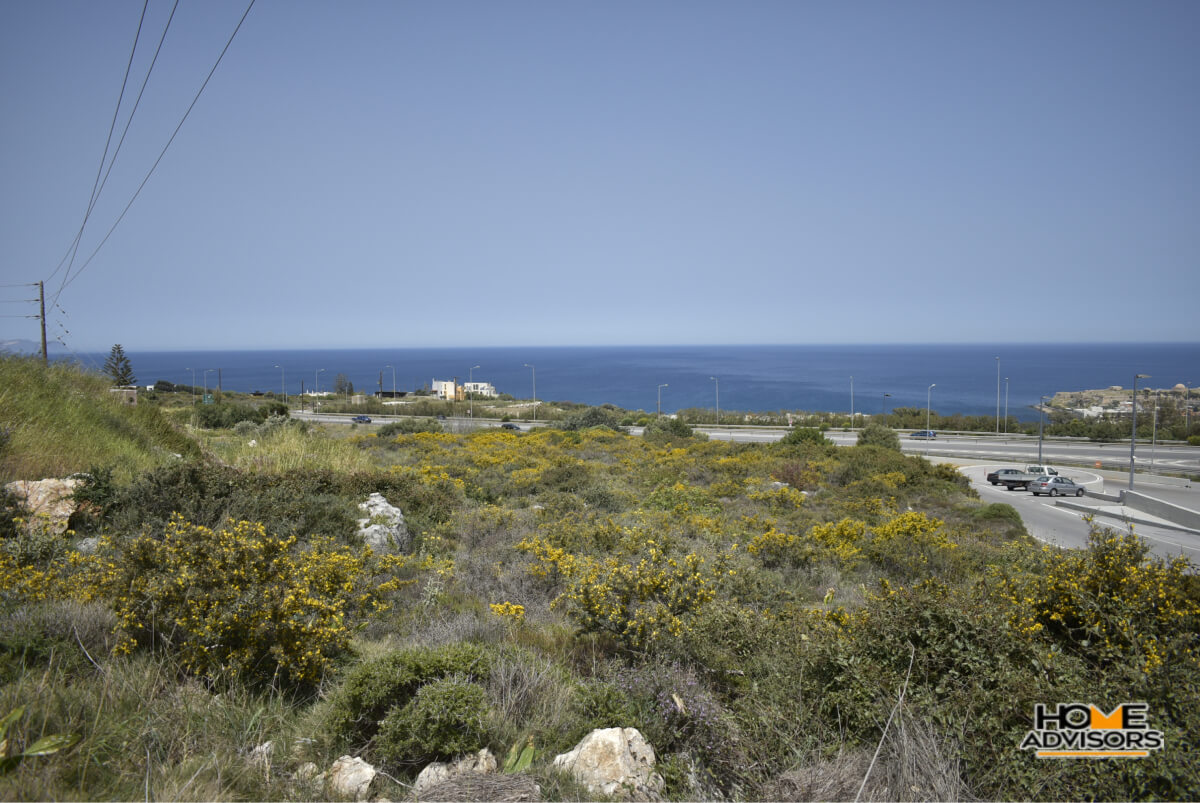 2500 sqm plot 3km from Rethimno