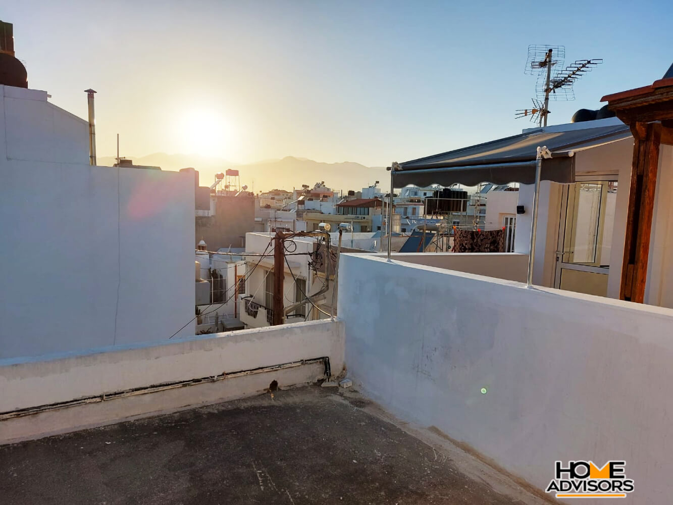 60 sqm floor apartment, with panoramic view, in the city of Ierapetra